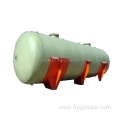 FRP/GRP horizontal fiberglass oil/acid/Co2 storage tank